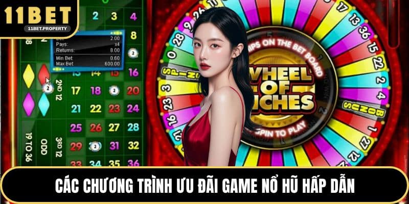 Các chương trình ưu đãi game nổ hũ hấp dẫn