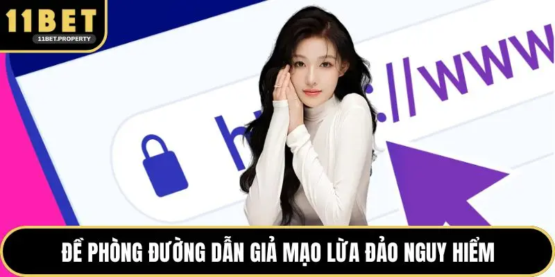 Đề phòng đường dẫn giả mạo lừa đảo nguy hiểm