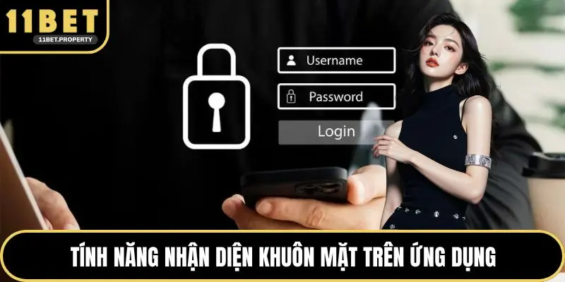 Tính năng nhận diện khuôn mặt trên ứng dụng